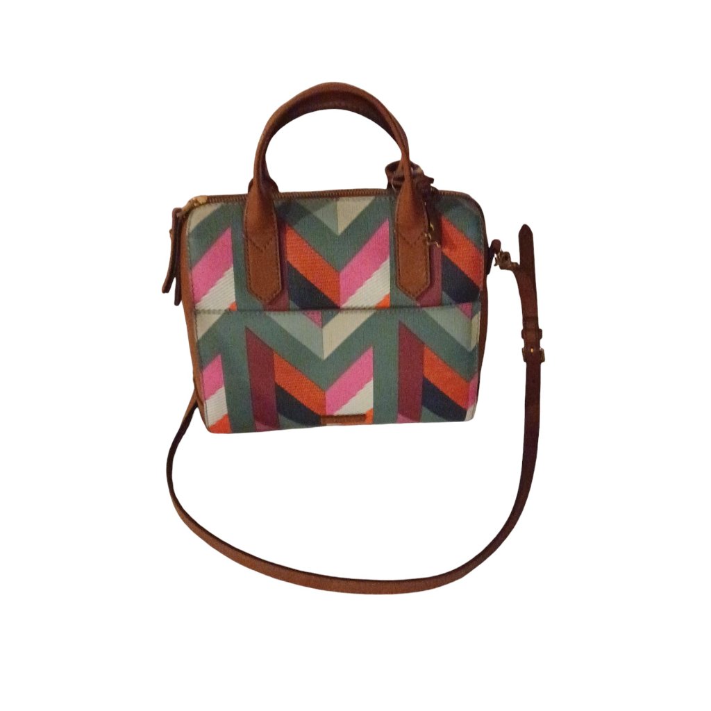 Fossil Fiona Multi-Color Handbag/Crossbody Nwot